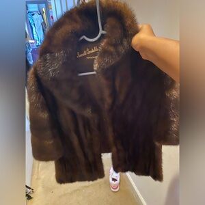 Mink cape